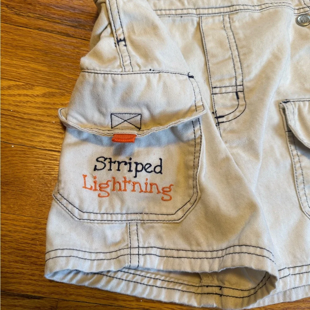 Vintage 90s Tigger Disney Character Overalls 2T Cartoon Shortalls